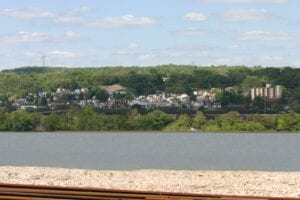 Photo of Conway Borough from across the Ohio River